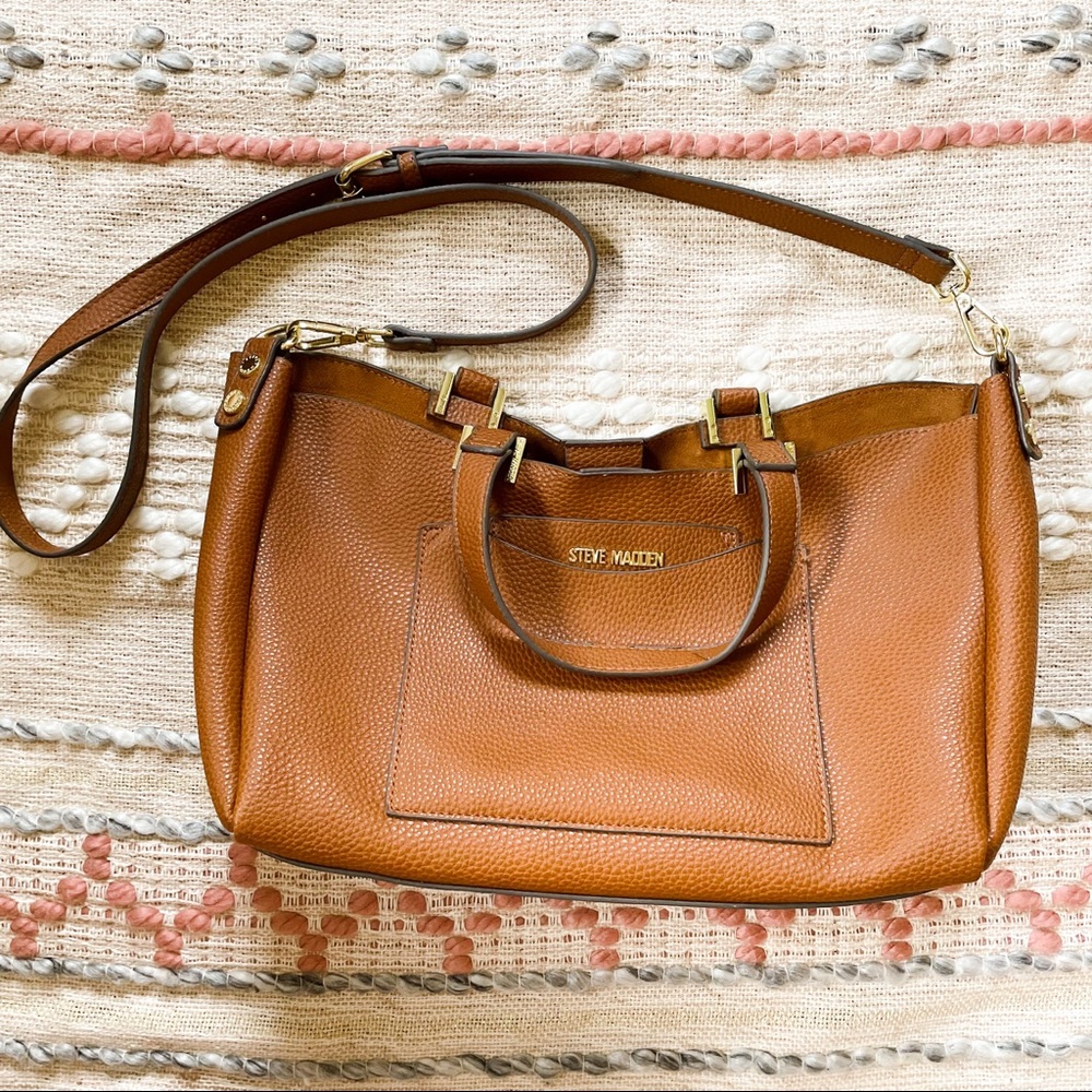 Steve Madden Faux Leather Crossbody Bag